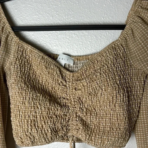 MABLE long sleeve crop top - Picture 2 of 9